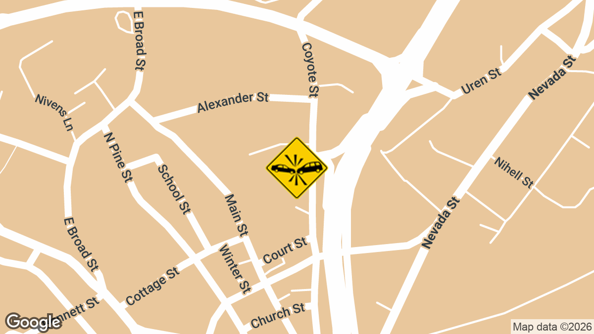 Two people were extricated after a two-vehicle wreck left one vehicle overturned on southbound Golden Center Freeway near the Coyote Street off-ramp Monday evening, August 24 according to dispatch logs.