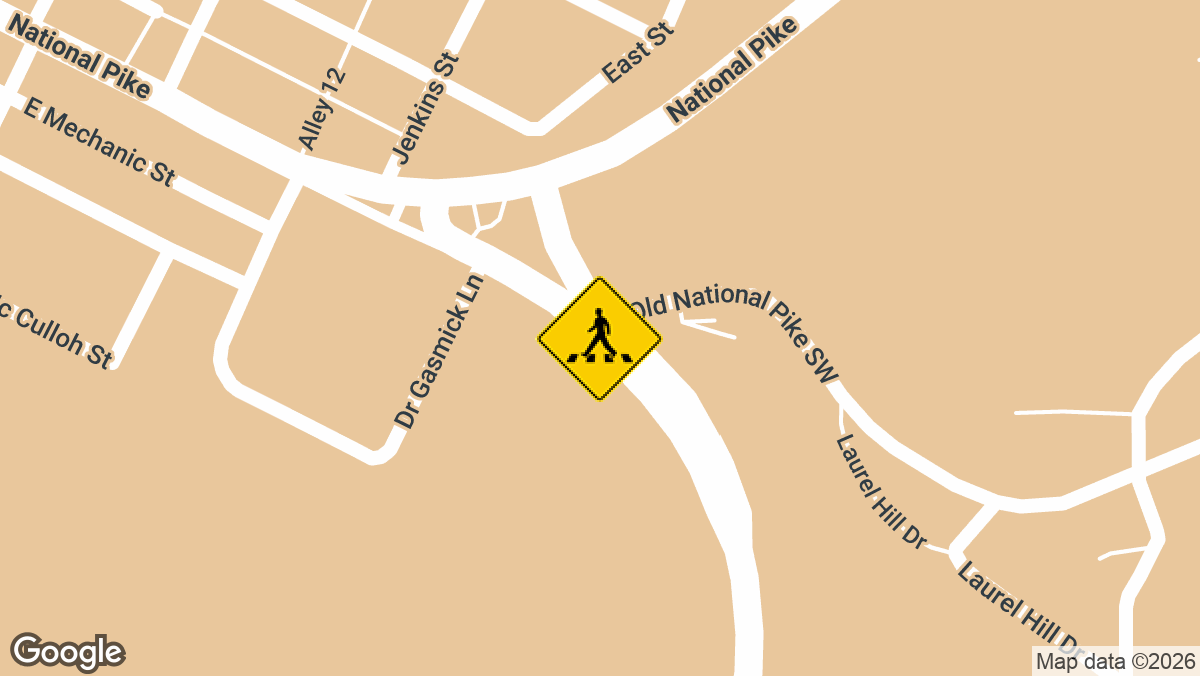 New Georges Creek Rd and Old National Pike