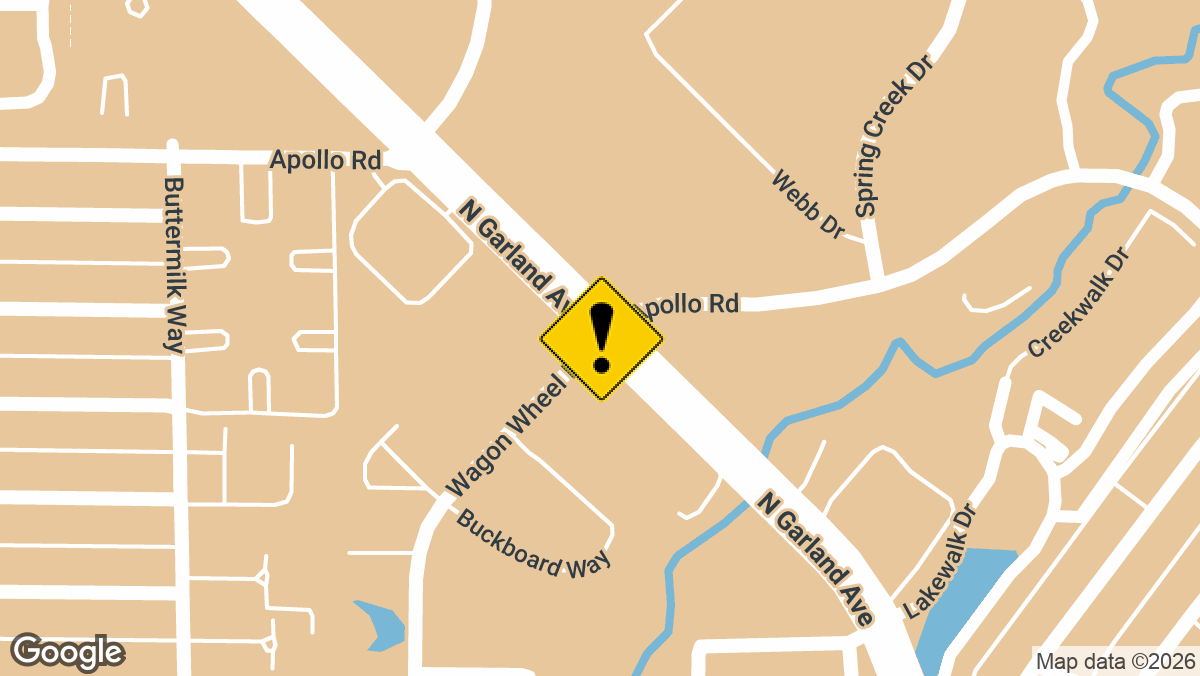 North Garland Avenue and Apollo Road
