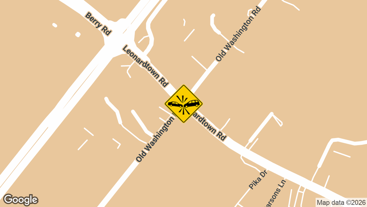 Old Washington Road and Leonardtown Road