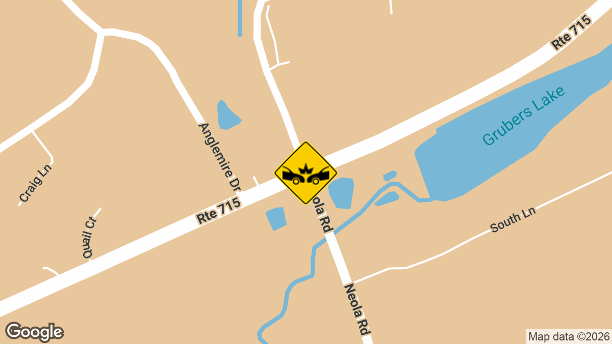PA-715 & Neola Rd, Jackson Township, PA