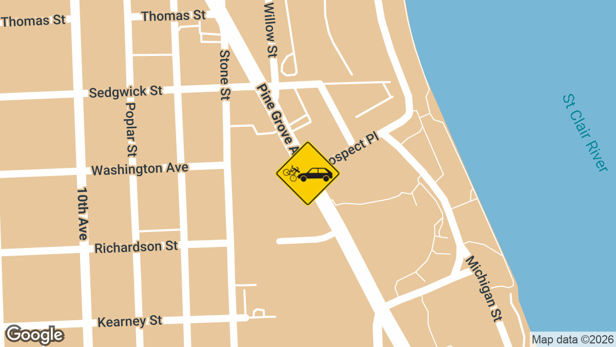 Pine Grove Ave & Prospect Pl, Port Huron, MI