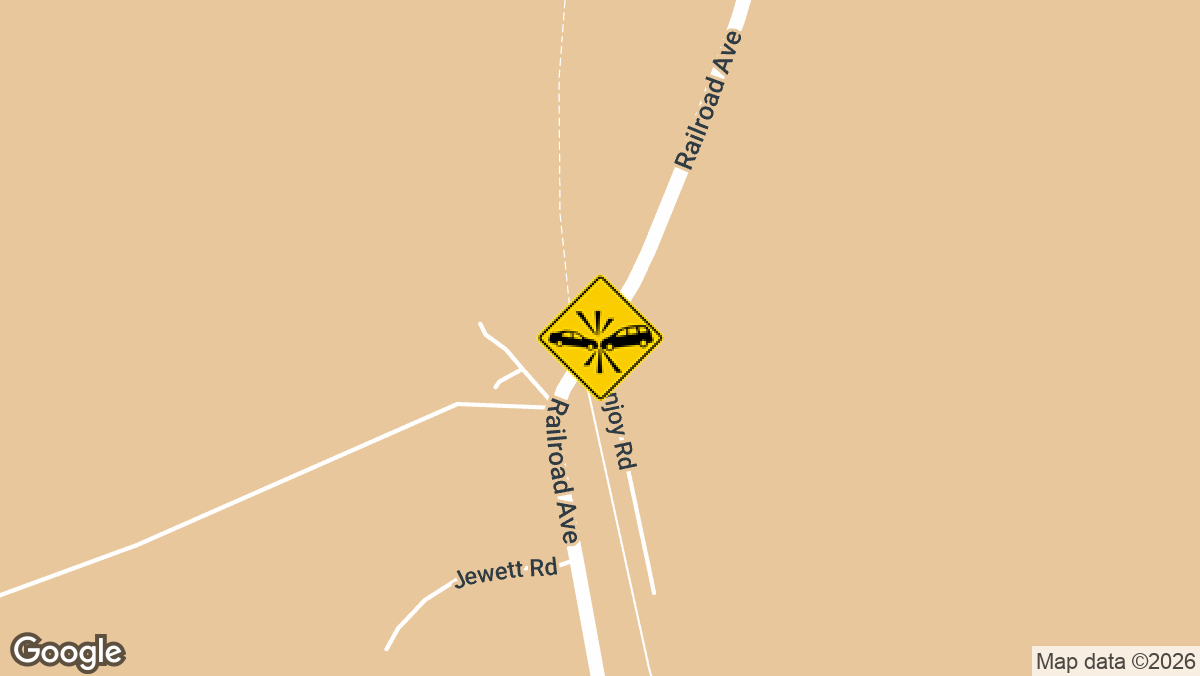 An injury crash was reported Saturday, August 15, on Railroad Avenue in Dexter, Maine.