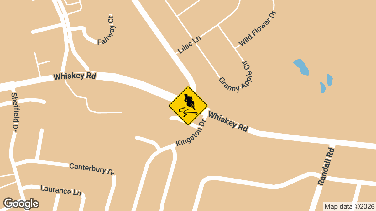 One person was hurt when two motorcycles collided at the intersection of Randall Road and Whiskey Road Wednesday night, August 19 according to Suffolk County police.