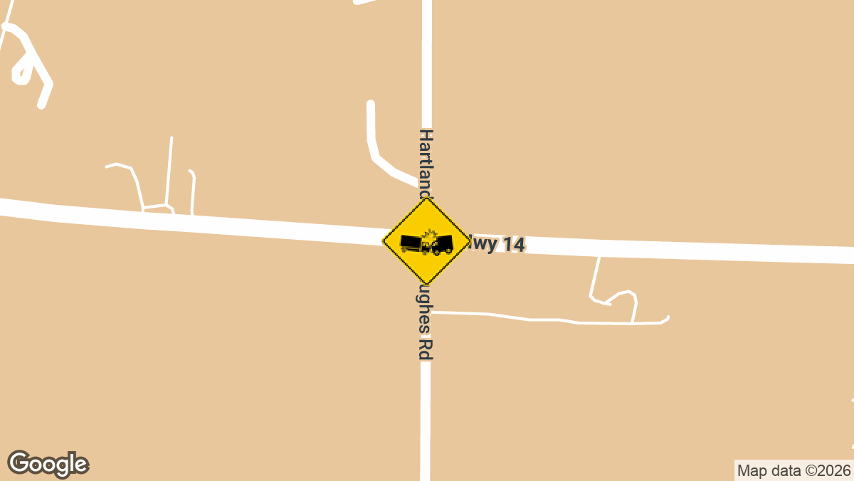 Route 14 and Hartland Road