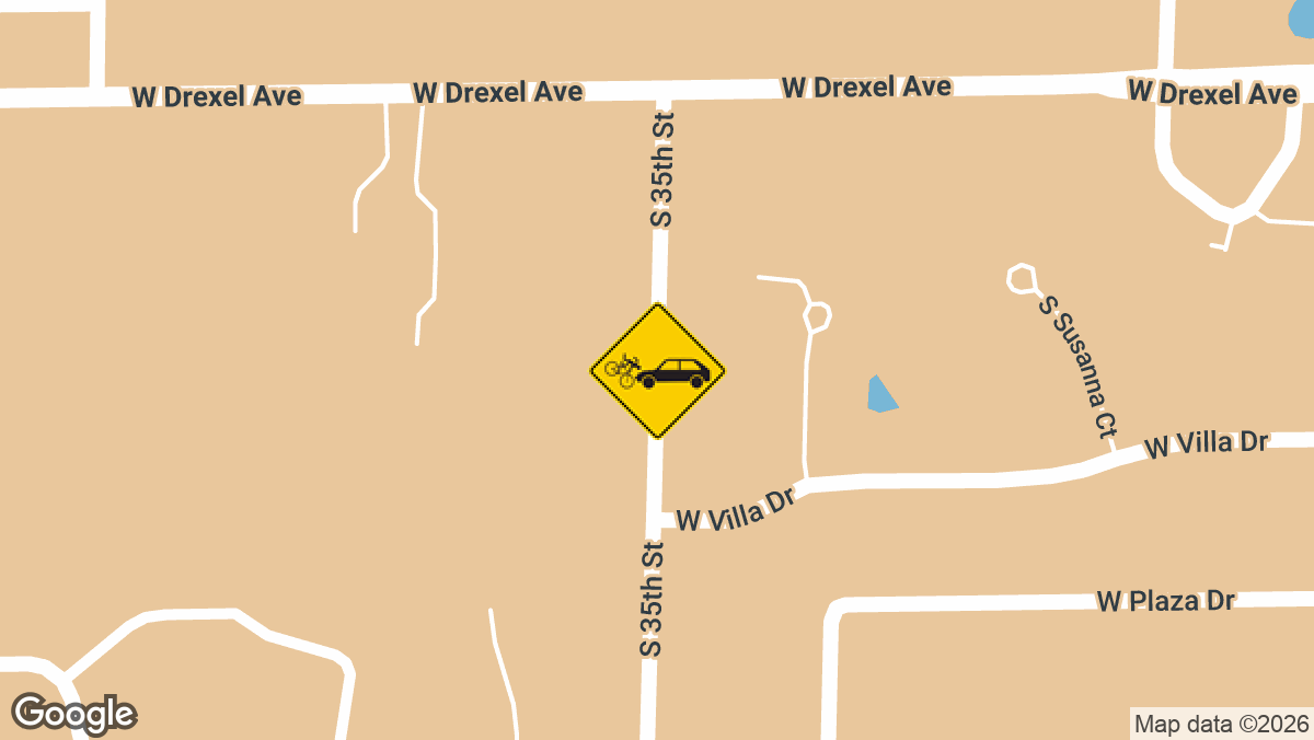 A woman in her 60s was injured Wednesday, August 12, after a bicycle crash on S 35th Street in Franklin.