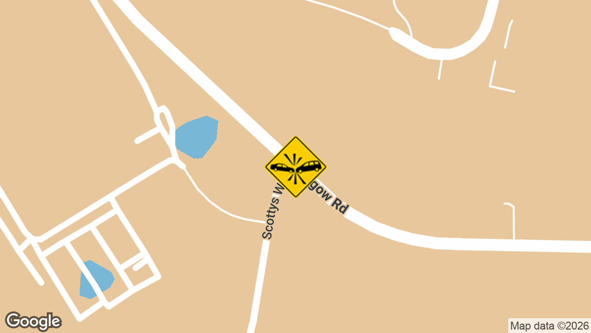 A person suffered hand and arm injuries Wednesday, August 19, after a hit-and-run crash at the intersection of Scotty’s Way and Glasgow Road in Bowling Green.