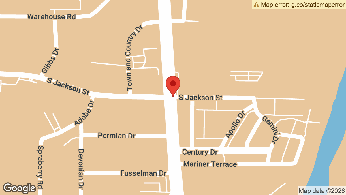 South Bryant Boulevard and South Jackson Street