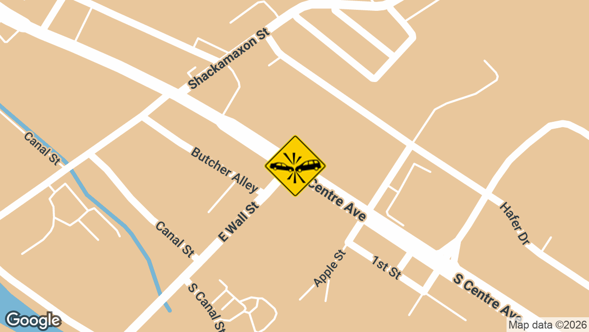 At least one person was injured in a motor vehicle accident Saturday night, August 1, at the intersection of South Centre Avenue and East Wall Street in Leesport.