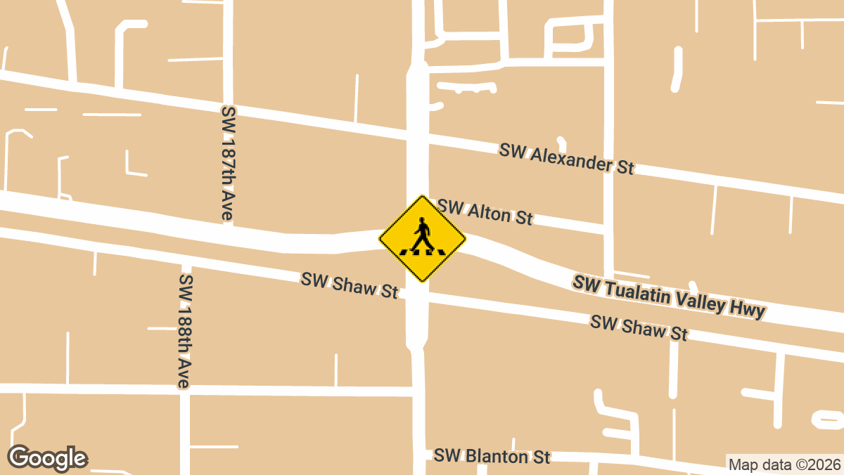 A pedestrian was seriously injured after being struck by a vehicle that fled the scene Tuesday, August 18, near Southwest 185th Avenue and Tualatin Valley Highway in Tigard.