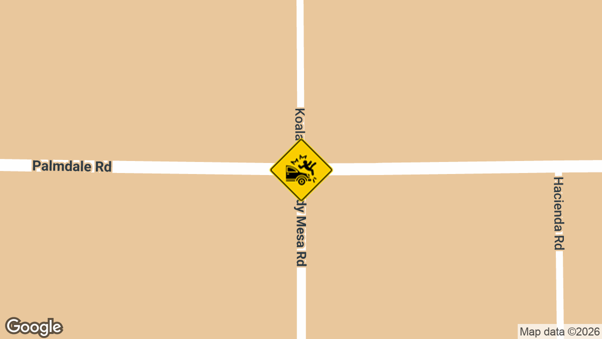 One person was killed Tuesday morning, August 18, in a collision between a pickup truck and a semi-truck on State Route 18, also known as Palmdale Road, west of Baldy Mesa Road in Adelanto.