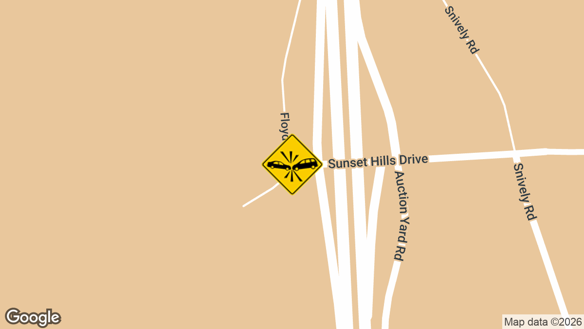 A motorcyclist suffered serious injuries to his left side and face after being struck by a car on southbound I-5 near the Sunset Hills Drive off-ramp Wednesday morning, according to dispatch logs.