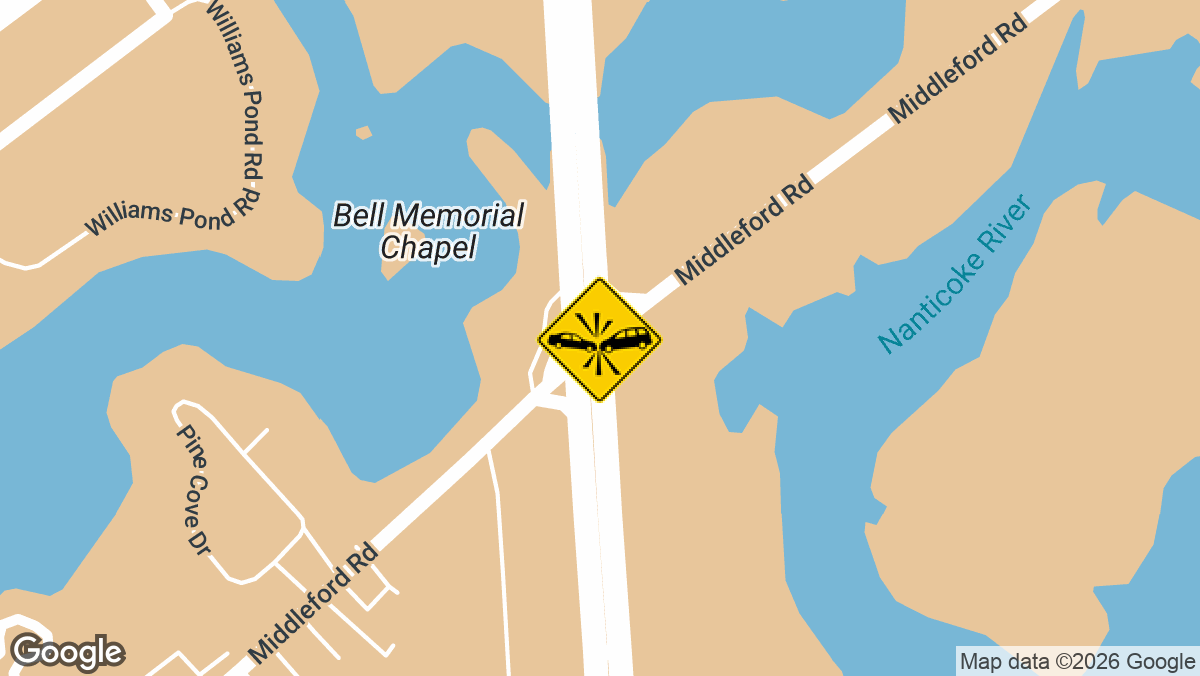 A private ambulance and another vehicle were involved in a wreck with minor injuries at Sussex Highway and Middleford Road Saturday morning, August 15, according to dispatch reports.