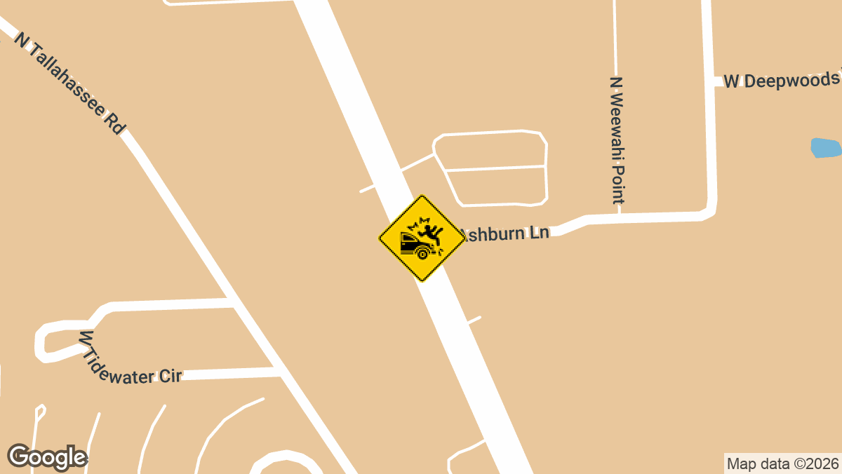 US-98 just north of West Ashburn Lane