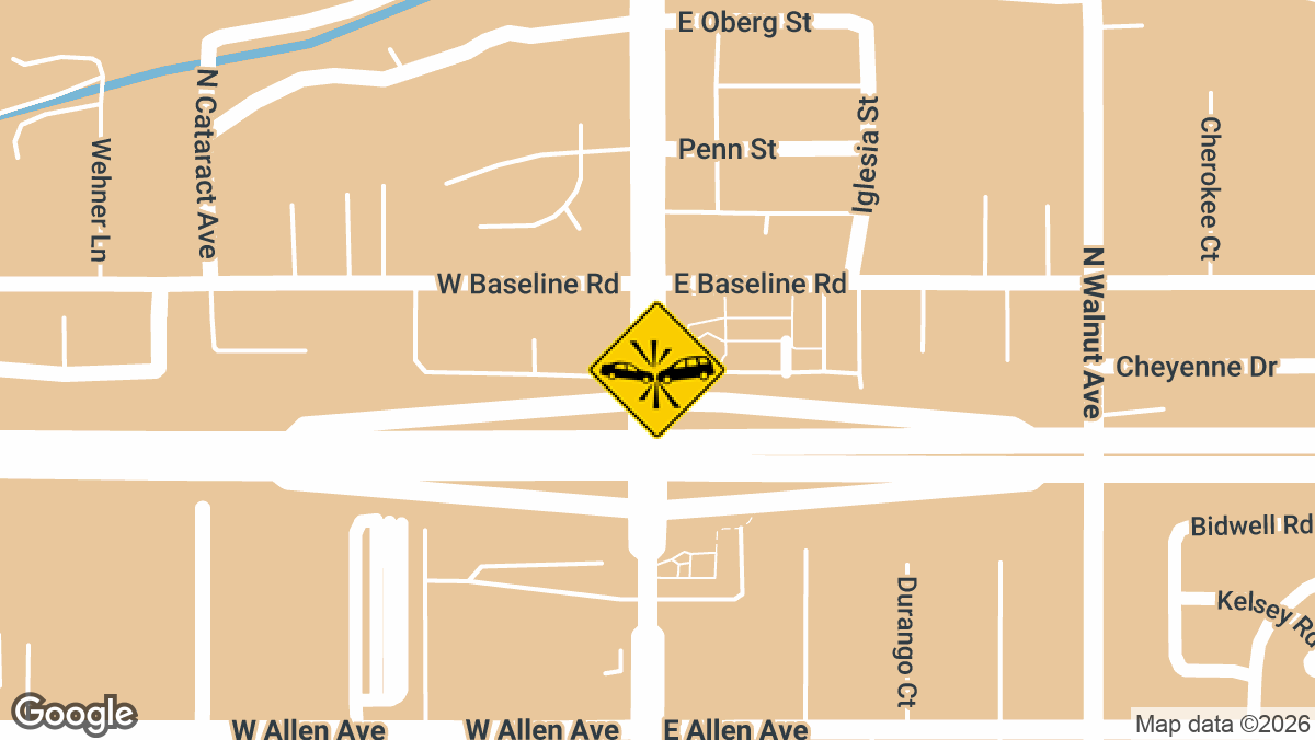 A hit-and-run crash involving injuries was reported Tuesday, September 1, on eastbound Interstate 210 at San Dimas Avenue in Baldwin Park, Los Angeles County.