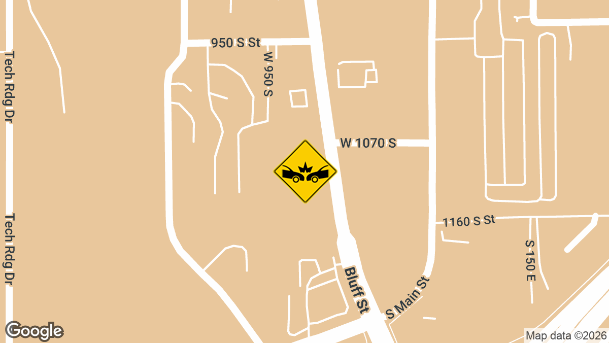 1100 block of South Bluff Street