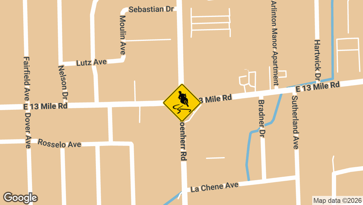 Police and fire crews responded to a serious wreck involving a motorcycle Tuesday, September 8, 2026, at the intersection of 13 Mile Road and Schoenherr Road in Warren, Macomb County, Michigan, according to a report.
