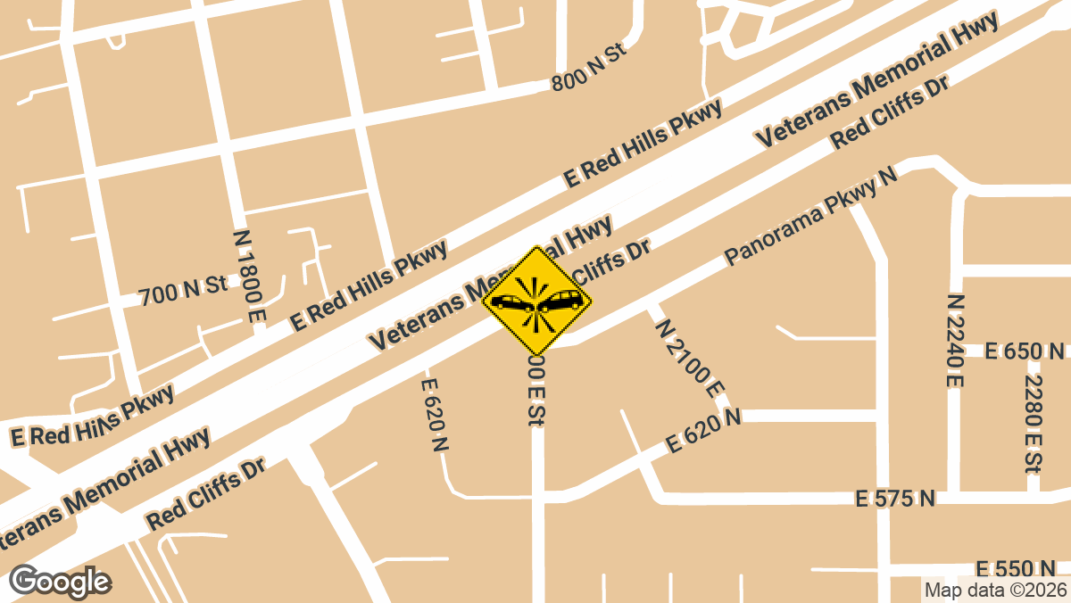 2000 East and Red Cliffs Drive