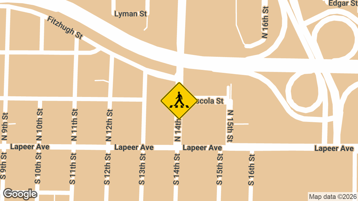 A pedestrian was injured after being struck by a vehicle Monday, September 1, in the 2000 block of Tuscola Street in Saginaw.