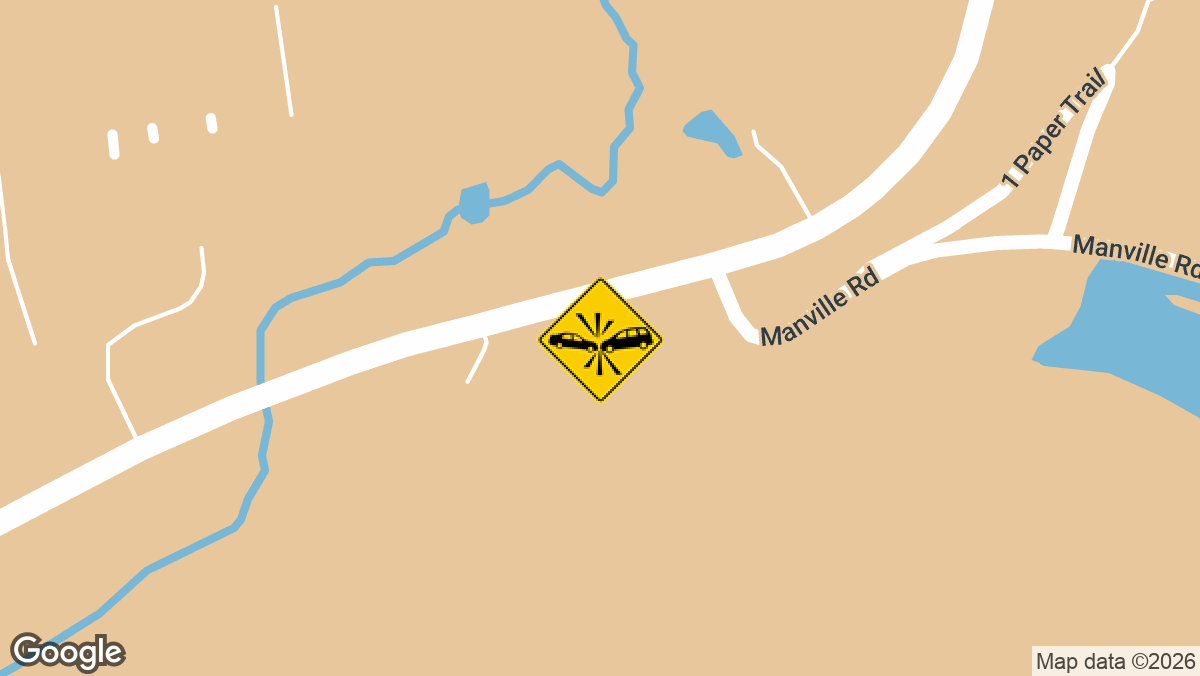 A two-vehicle wreck with airbag deployment was reported at 215 Laconia Road Monday, Sept. 8, according to a traffic alert.