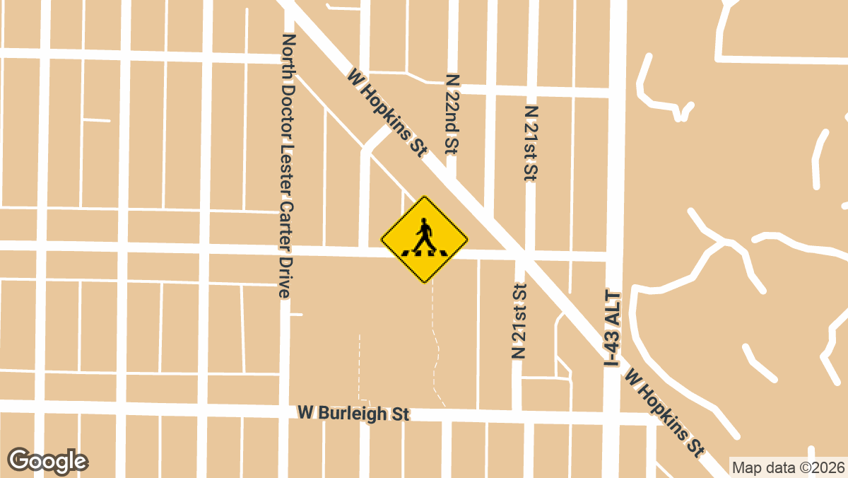 2200 block of West Auer Avenue