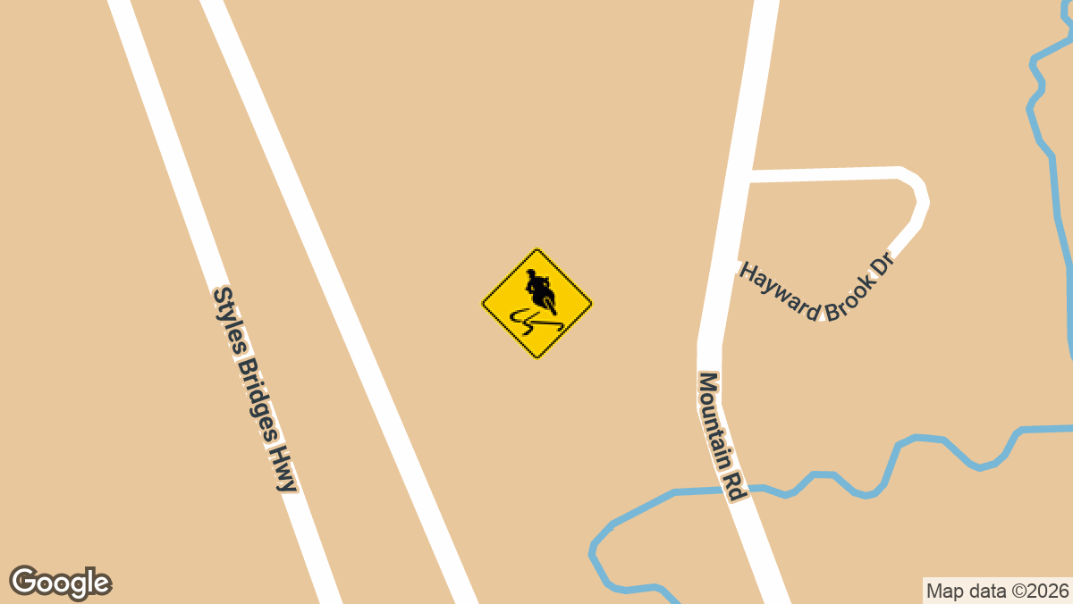 Two people were injured Monday afternoon, September 8, when a motorcycle crashed into a tree at 465 Mountain Road, according to a traffic alert.