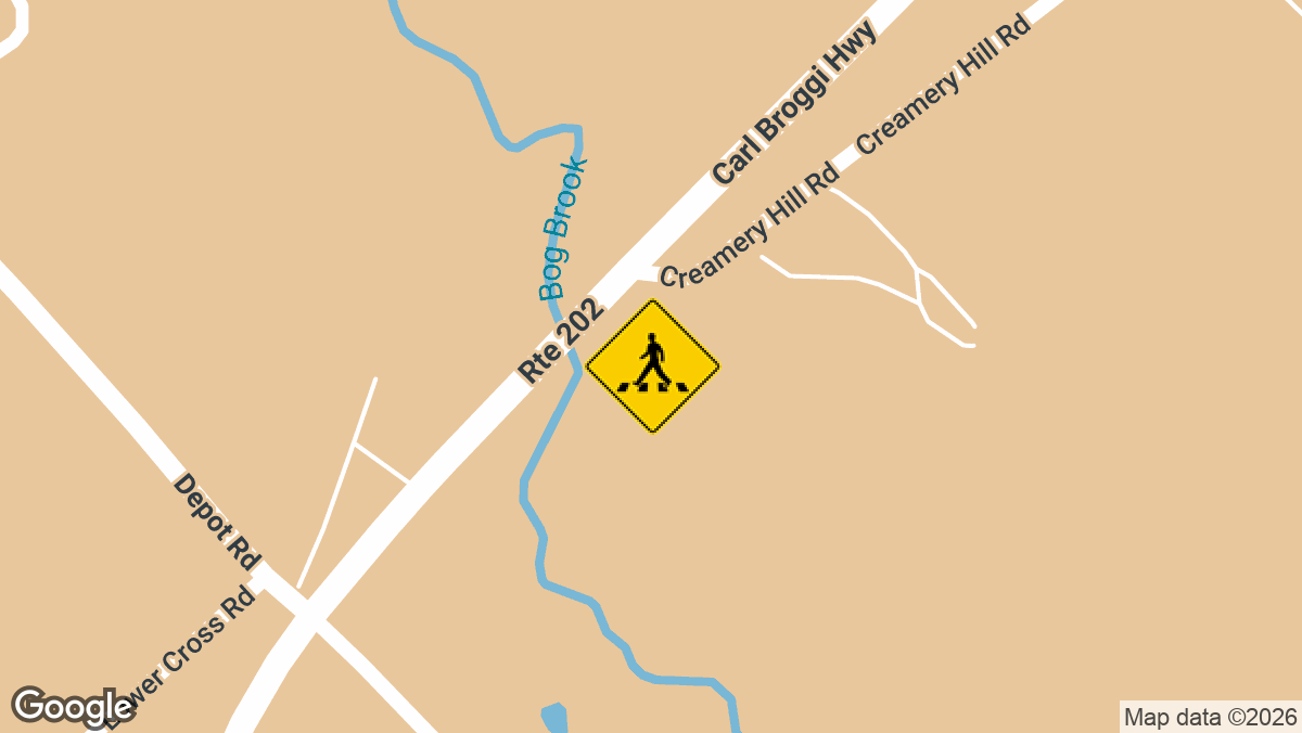 A pedestrian was struck by a vehicle Saturday evening at the 4x4 Proving Grounds along Carl Broggi Highway in Lebanon.