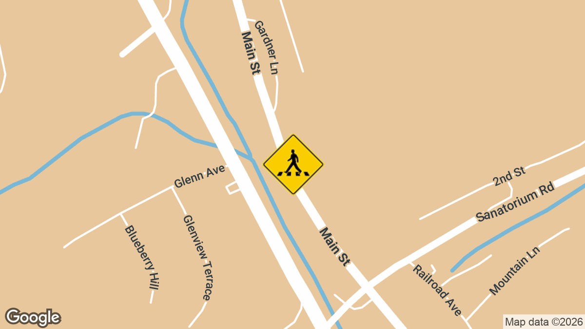A pedestrian was injured Monday, September 7, after being struck by a vehicle near 89 Main Street in Glen Gardner.