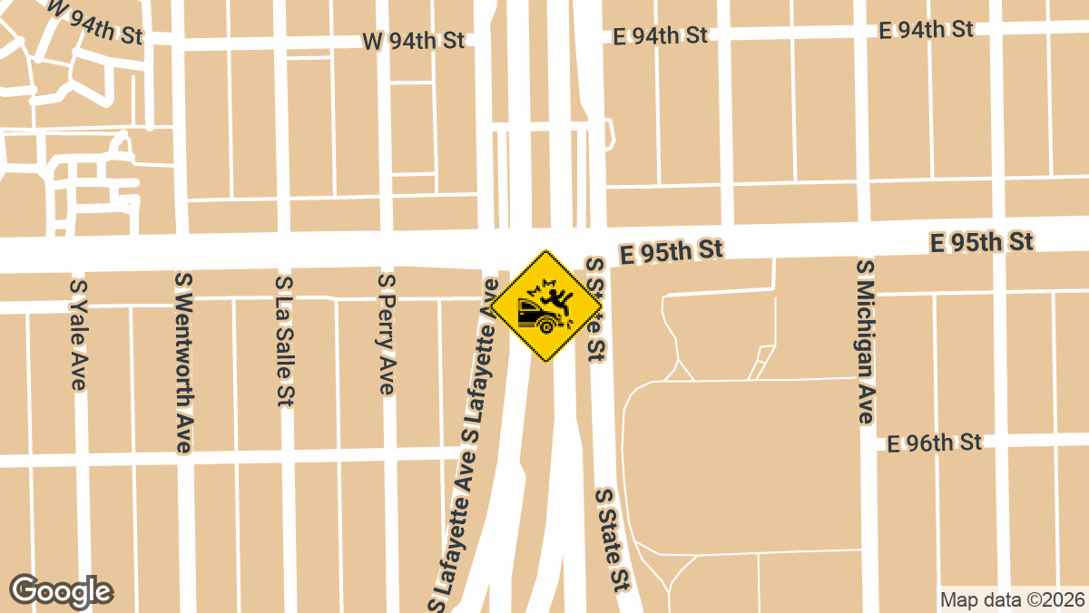A pedestrian was struck and killed Wednesday night, September 2, 2026, on the southbound Dan Ryan Expressway near 95th Street in Chicago, according to state troopers.