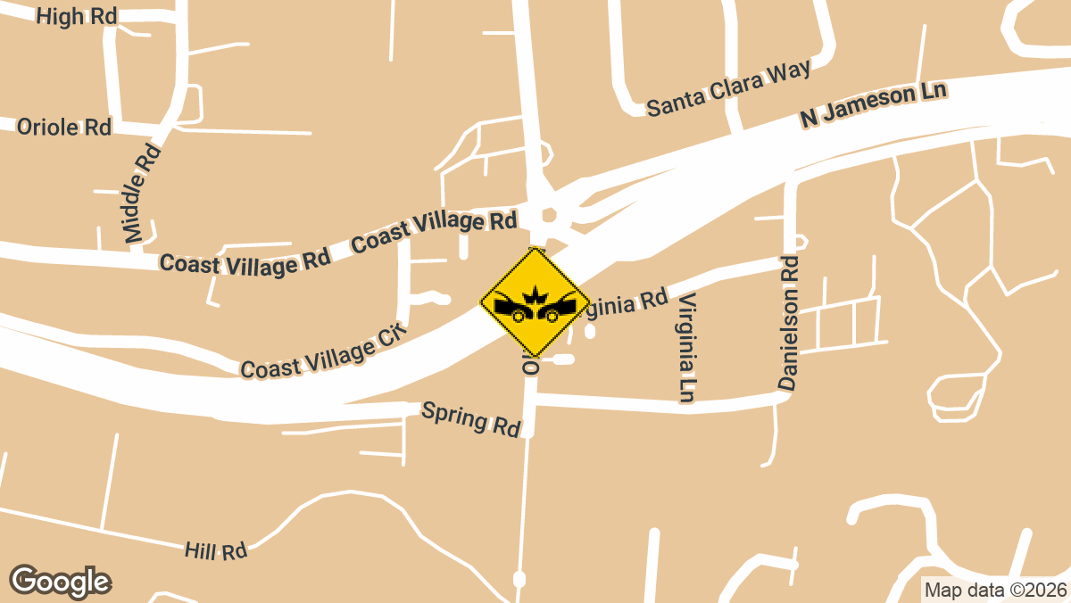 Four people were injured in a multi-vehicle crash Saturday, September 12, on southbound U.S. 101 near North Olive Mill Road in Santa Barbara.