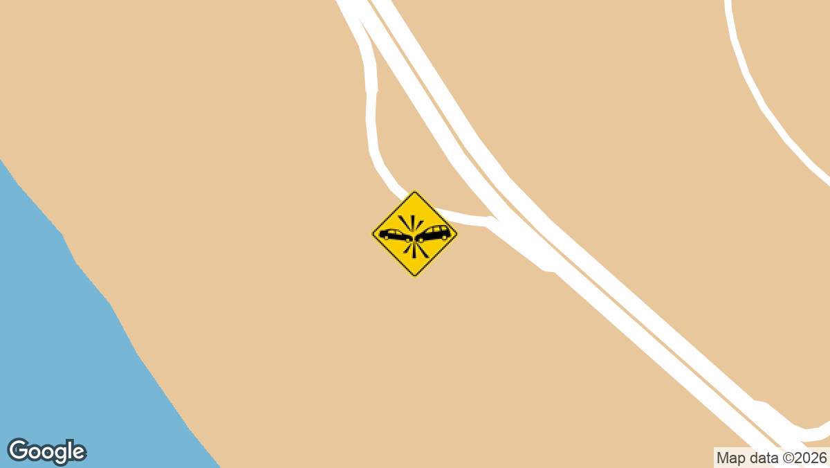 A minor-injury crash involving a Volkswagen, an Acura SUV, and two motorcycles was reported Saturday, September 12, on southbound Interstate 5 near the Aliso Creek Rest Area in Oceanside.