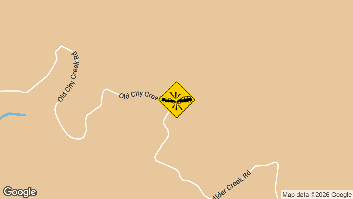 Two people were injured in a two-vehicle crash Sunday, August 30, on City Creek Rd in San Bernardino County, according to the California Highway Patrol.