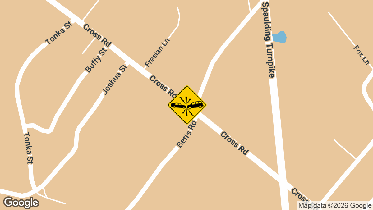 Cross Road and Betts Road
