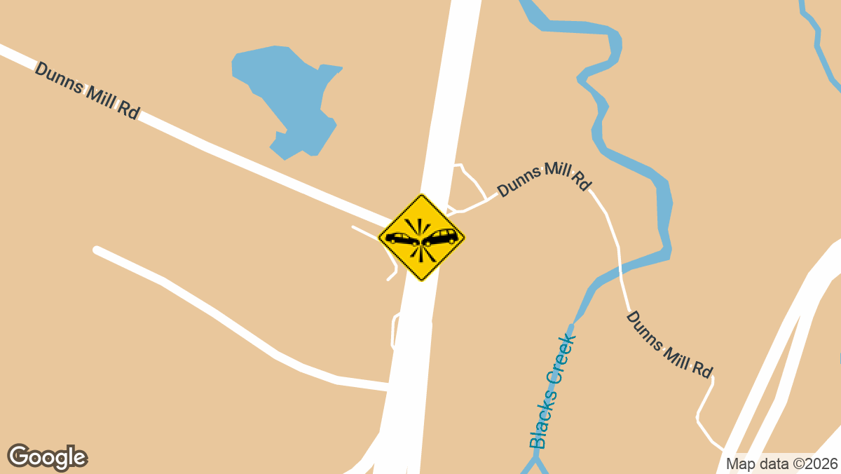 A crash with injuries caused lane closures on Route 206 Tuesday, September 1, near Dunns Mill Road in Bordentown Township.