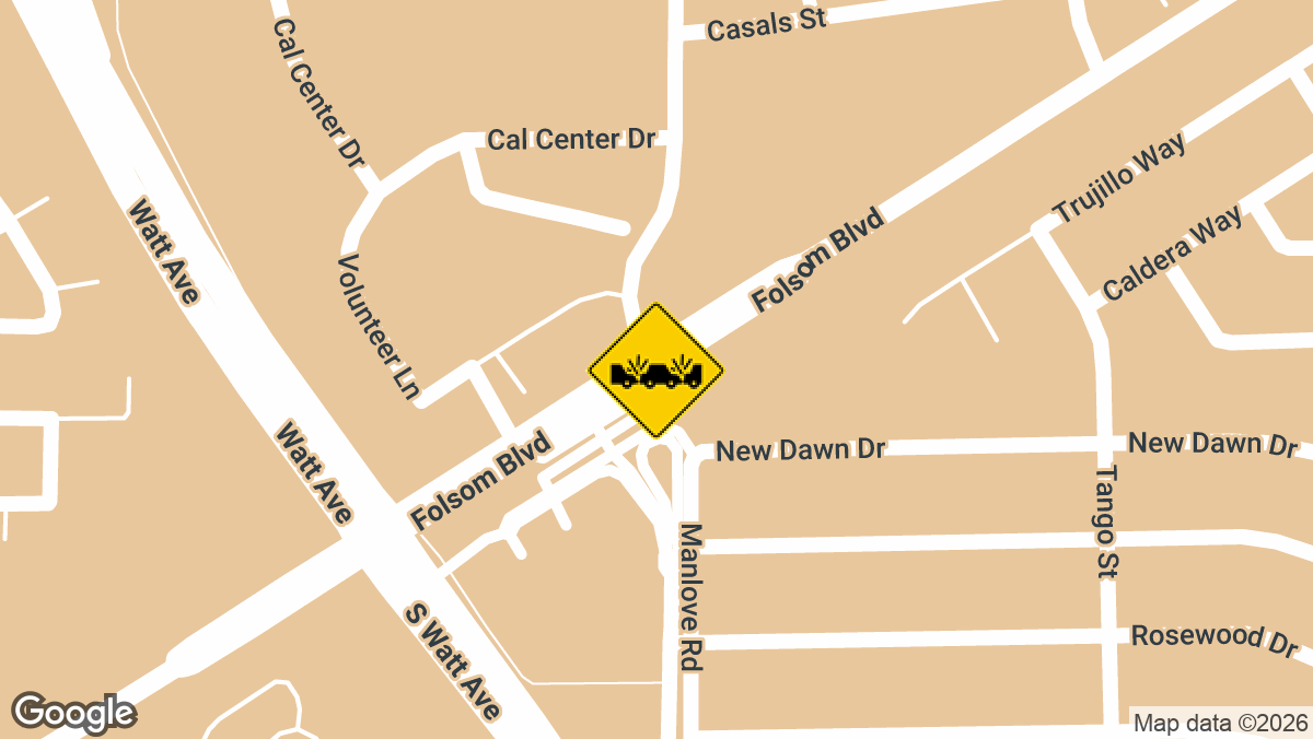 Folsom Blvd & Manlove Rd,