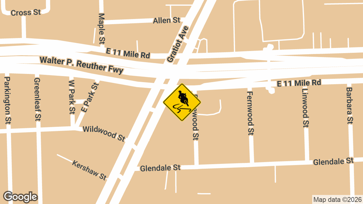 A motorcycle crash was reported Tuesday, September 8, on eastbound I-696 east of Gratiot Avenue in Warren.
