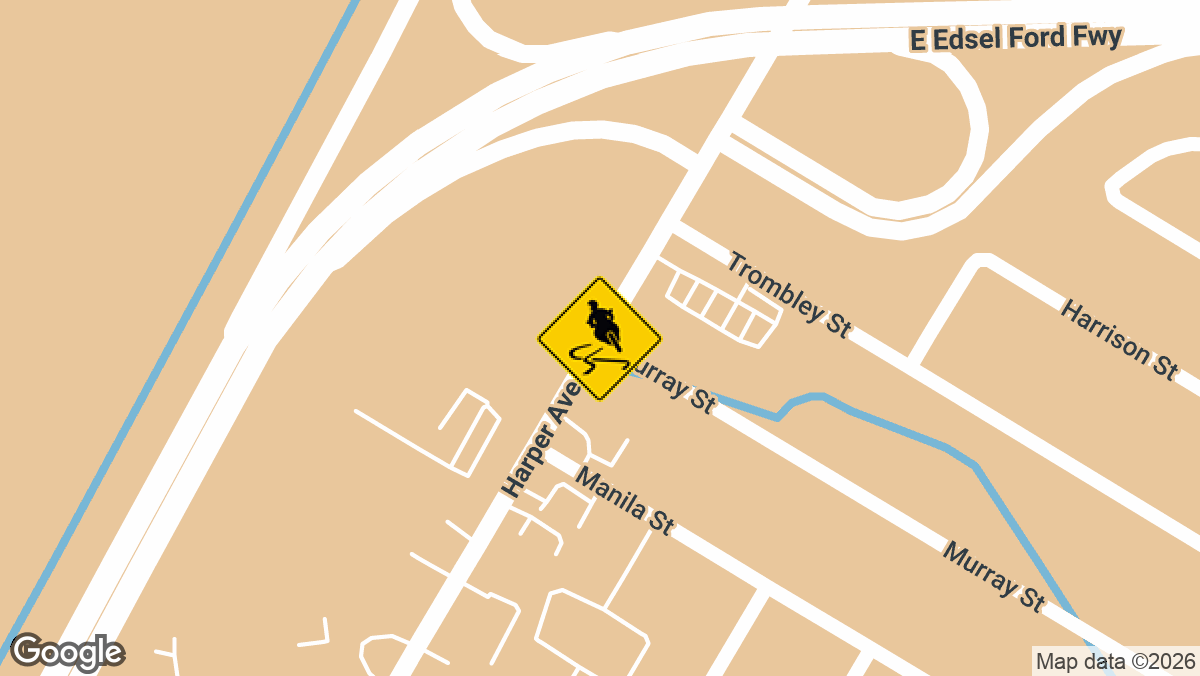 A serious wreck involving a motorcycle closed Harper Avenue at Murray Road in Clinton Township, Macomb County, Michigan, on Tuesday, September 8, 2026, according to a report.