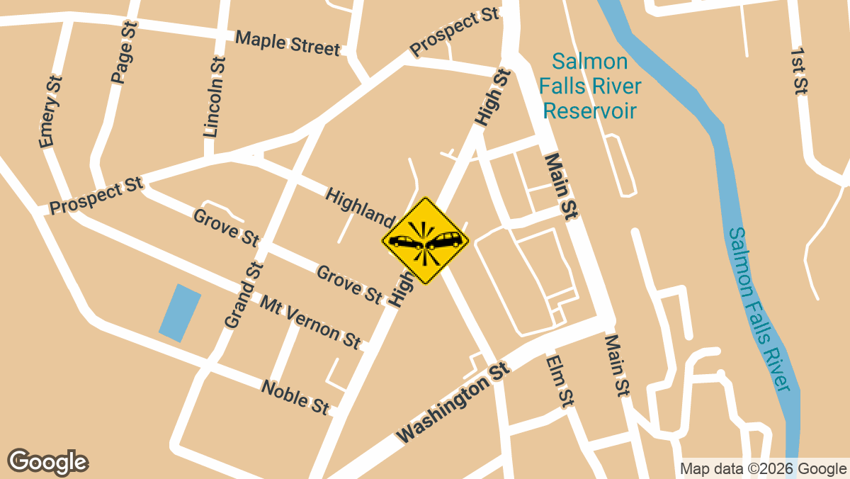 A two-vehicle wreck with airbag deployment left one person trapped at High Street and Constitutional Way Monday, September 8, according to a traffic alert.