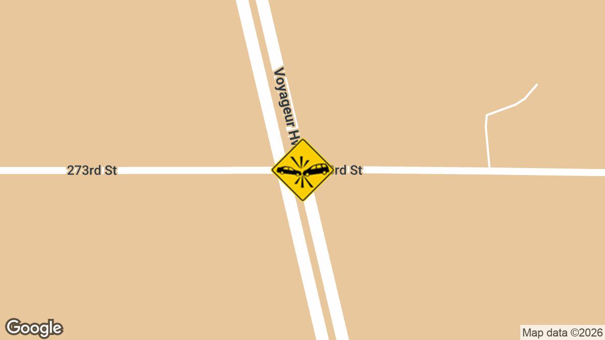 Two people were injured after a two-vehicle crash on Wednesday, September 2, on Highway 371 near 273rd Street in Fort Ripley, Crow Wing County.