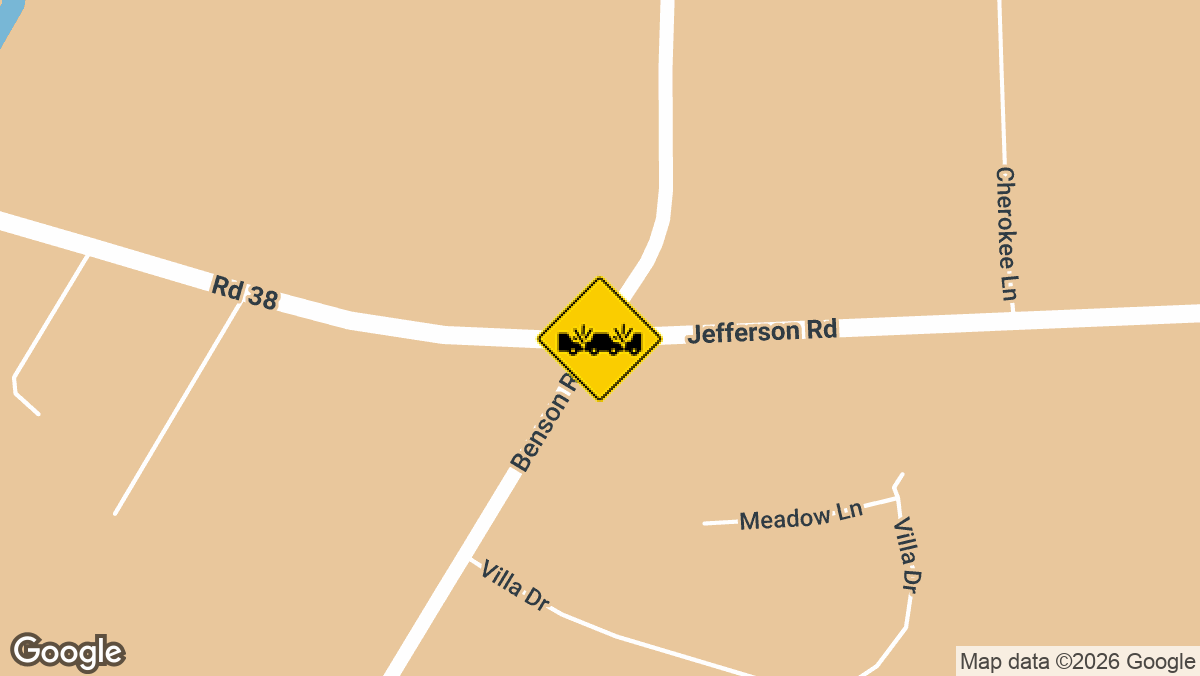 Jefferson Rd and Benson Rd