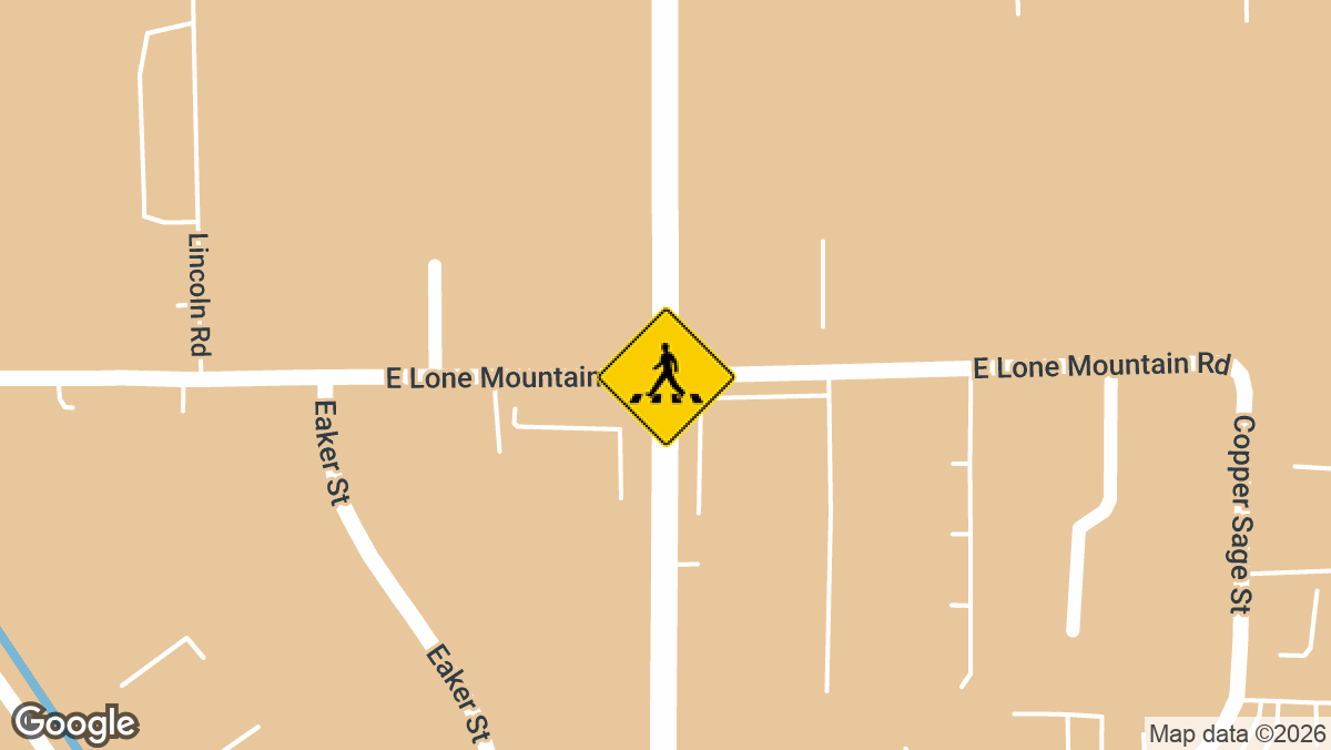 Lamb Blvd and Lone Mountain Rd in North Las Vegas