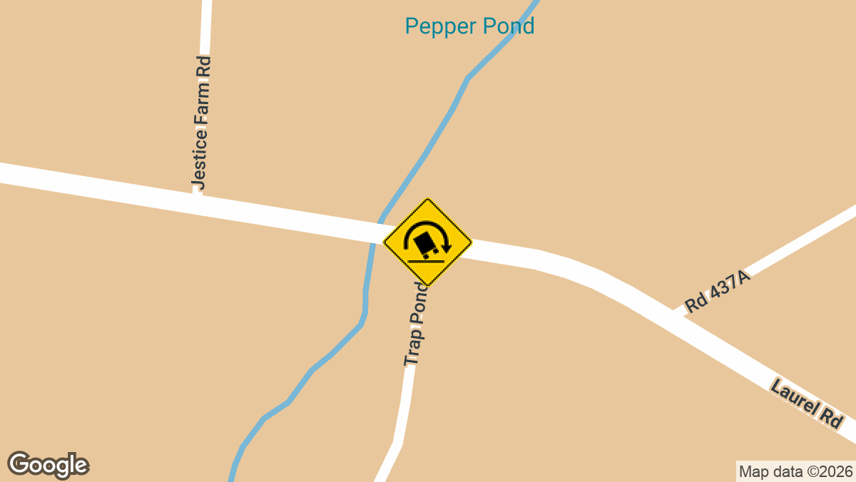 Laurel Rd & Trap Pond Rd,
