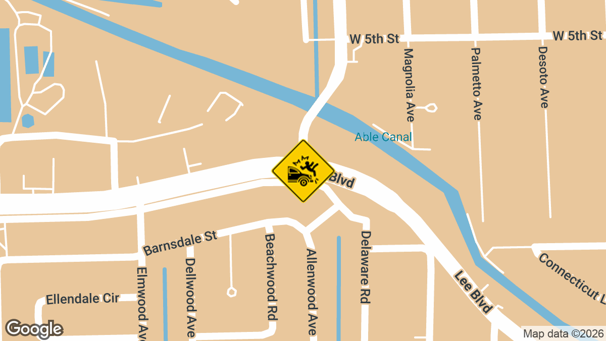 An approximately 83-year-old man died Tuesday, September 1, after being struck by a vehicle at the intersection of Lee Boulevard and Archdale Street in Lehigh Acres.