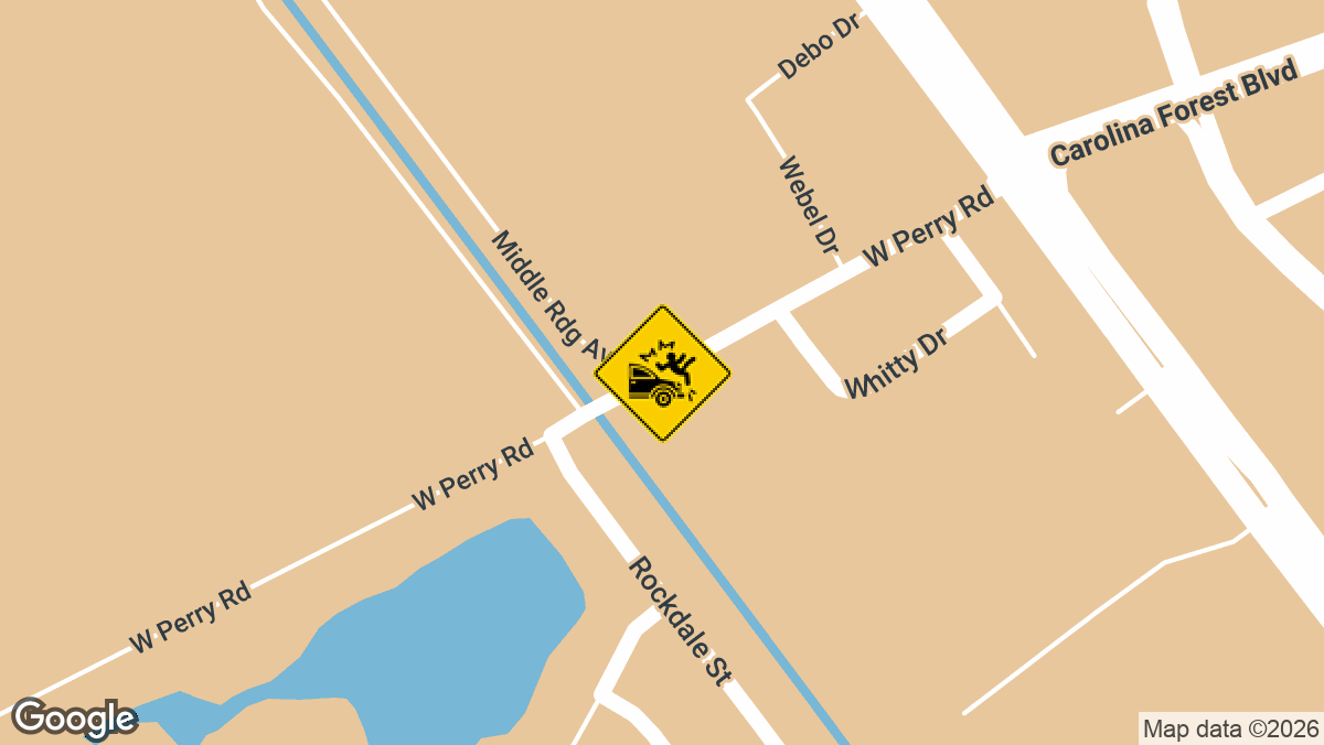 Middle Ridge Avenue near West Perry Road