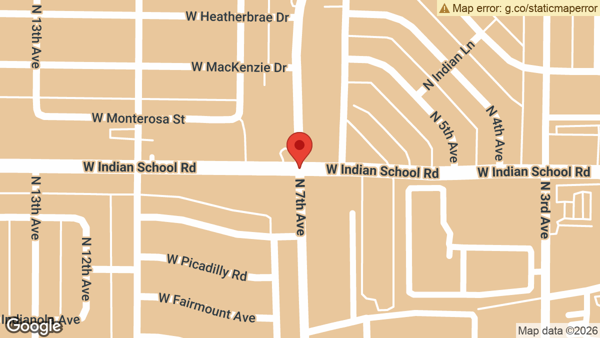 North 7th Avenue & West Indian School Road