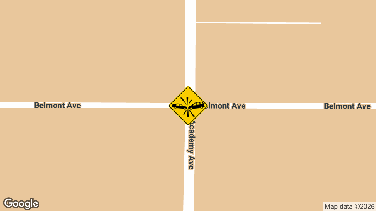North Academy Avenue and East Belmont Avenue
