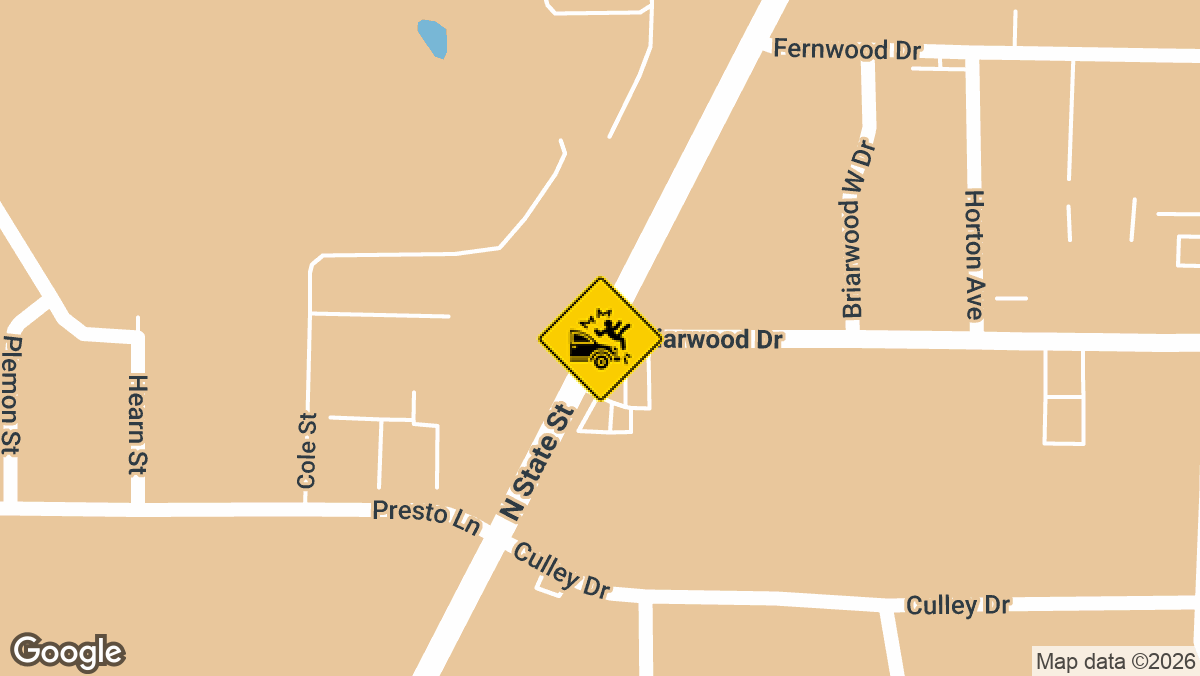 North State Street and Briarwood Drive