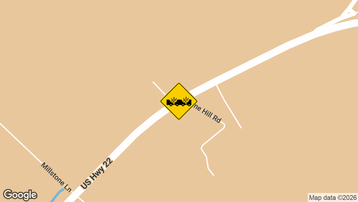 Route 22 mile marker 323.9 Hanover