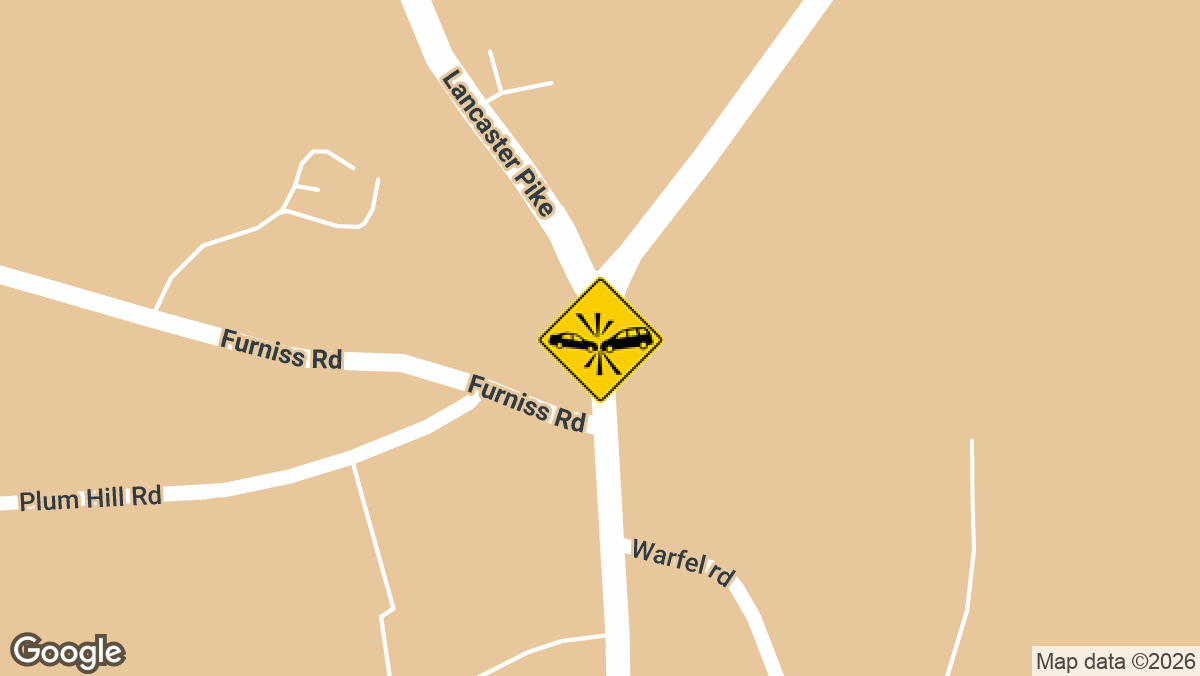 An injury wreck was reported on northbound Route 222 just south of the Lancaster Pike overpass Sunday afternoon, September 6, according to dispatch reports.