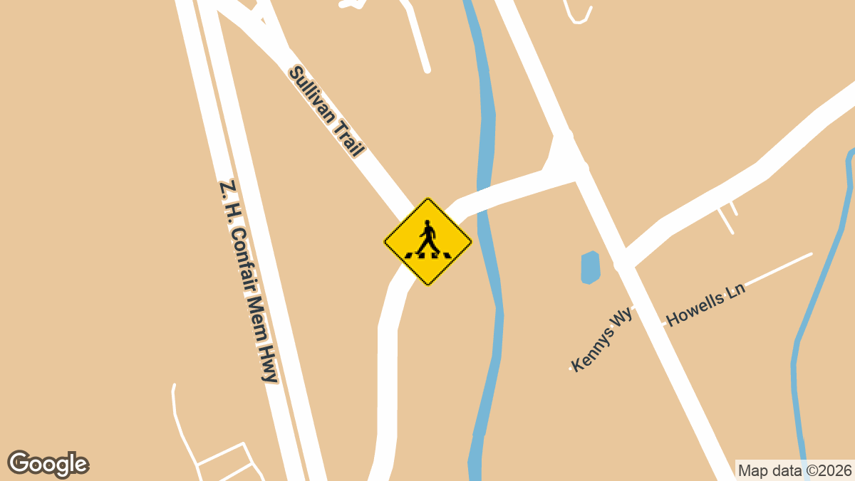 Rte 715 and Sullivan Trail